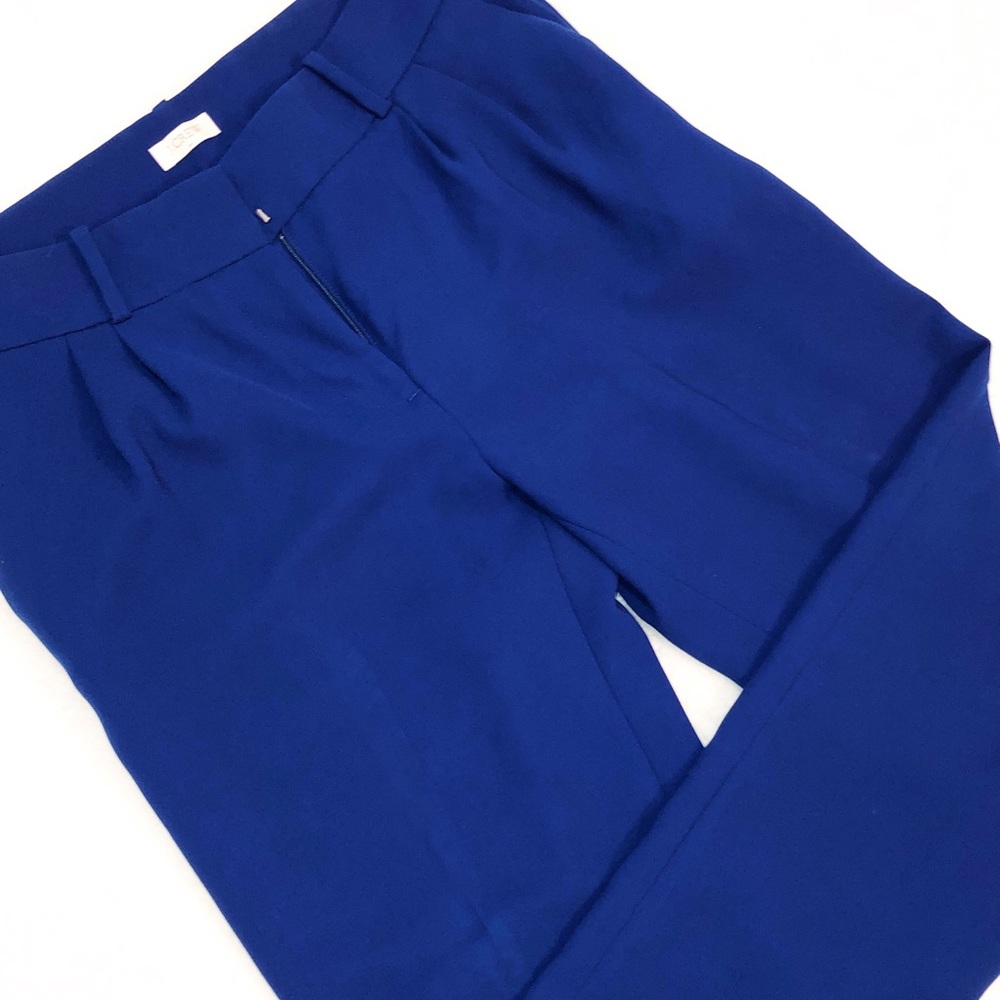 J Crew Pleated Dress Pant - Loose Fit Ankle Length